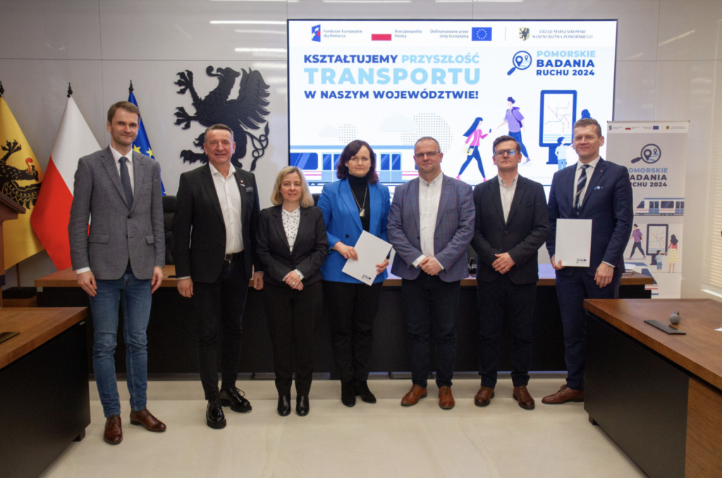 Podpisaliśmy porozumienie o współpracy przy realizacji Pomorskich Badań Ruchu 2024