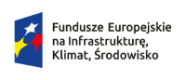 logotyp - Fundusze Europejskie na Klimat, Środowisko, Infrastrukturę